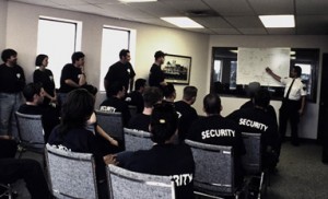 security guard training and courses